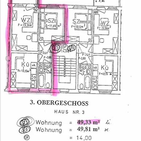 Wieko Leibnizstr. H3, 3.og Links *